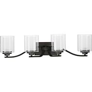 Kene 4-Light Bathroom Vanity Light in Graphite