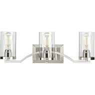 Lassiter 3-Light Bathroom Vanity Light in Brushed Nickel