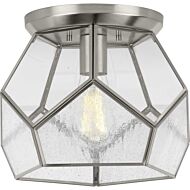 Cinq 1-Light Flush Mount in Brushed Nickel