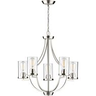 Lassiter 5-Light Chandelier in Brushed Nickel