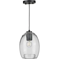 Caisson 1-Light Mini Pendant in Graphite