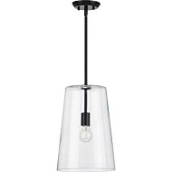 Clarion 1-Light Pendant in Black