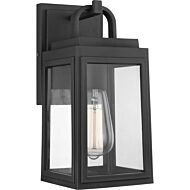 Grandbury 1-Light Wall Lantern in Black