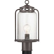 Botta 1-Light Post Lantern in Antique Bronze