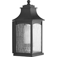 Maison 1-Light Wall Lantern in Black