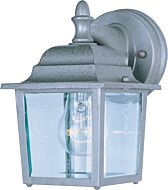 Builder Cast One Light Outdoor Wall Lantern in Pewter by Maxim