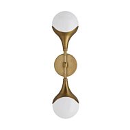 Two Light Wall Sconce by Arteriors