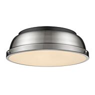 Two Light Flush Mount