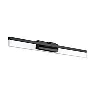 Palmital 1 1-Light LED Vanity Light in Matte Black