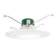 Retro Fit Downlight 1-Light LED Recessed Light in White