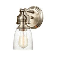 Chadwick 1-Light Wall Sconce in Satin Nickel