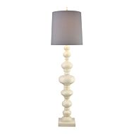 Meymac 1-Light Floor Lamp in Matte White