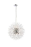 Solace 12-Light Pendant in Chrome