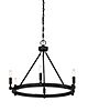 Fiora 6-Light Chandelier in Black