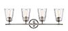 Westwood 4-Light Bathroom Vanity Light Bar Vanity in Polished Nickel