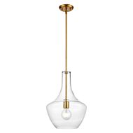 DVI St. Julian 1-Light Pendant in Brass