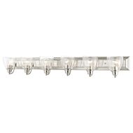 Birmingham 6-Light Bathroom Vanity Light in Brushed Nickel