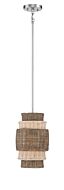 Minka Lavery Montauck Bay Pendant Light in Brushed Nickel