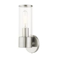 Banca 1-Light Wall Sconce in Brushed Nickel