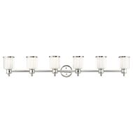 Middlebush 6-Light Bathroom Vanity Light in Polished Nickel