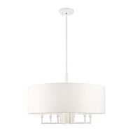 Meridian 7-Light Chandelier in White