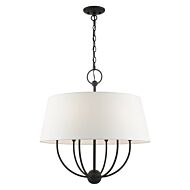 Ridgecrest 6-Light Chandelier in Black