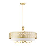 Calinda 9-Light Chandelier in Soft Gold