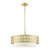 Calinda 5-Light Chandelier in Soft Gold