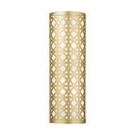 Calinda 2-Light Wall Sconce in Soft Gold