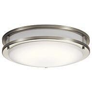 Kichler Avon LED Flush Mount Ceiling Light in Brushed Nickel