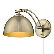 One Light Wall Sconce by Golden