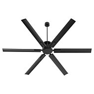 Zeus 80" Ceiling Fan in Matte Black by Quorum International