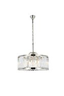 Chelsea 8-Light Chandelier in Polished Nickel