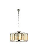 Chelsea 8-Light Chandelier in Polished Nickel