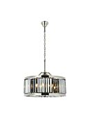 Chelsea 8-Light Chandelier in Polished Nickel