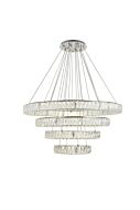 Monroe LED Chandelier in Chrome