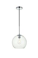 BAXTER 1-Light Pendant in Chrome