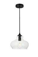 DESTRY 1-Light Pendant in Black