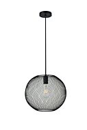 KELLER 1-Light Pendant in Black