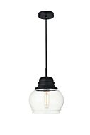 KENNA 1-Light Pendant in Black