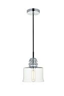 KENNA 1-Light Pendant in Chrome