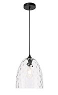 Gibson 1-Light Pendant in Black