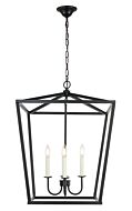 Maddox 4-Light Pendant in Black