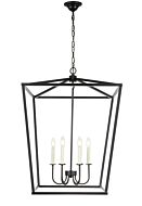 Maddox 6-Light Chandelier in Black