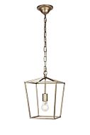 Maddox 1-Light Pendant in Vintage Silver