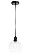 Emett 1-Light Pendant in Black