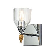 Felice 1-Light Wall Sconce in Polished Chrome