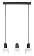 Molineros 1-Light LED Linear Pendant in Black