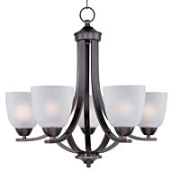 Maxim Lighting Axis 5 Light Chandelier in Oil Rubbed Bronze