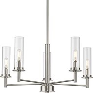 Kellwyn 5-Light Chandelier in Brushed Nickel